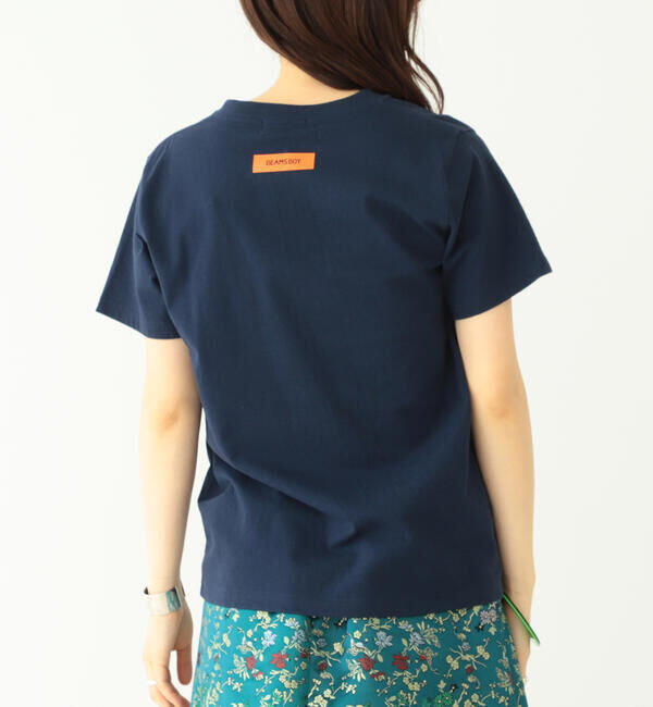 BEAMSBOY「BEAMS BOY / ショップバッグロゴ ポケット ショートスリーブ Tシャツ」|Tシャツ・カットソー|