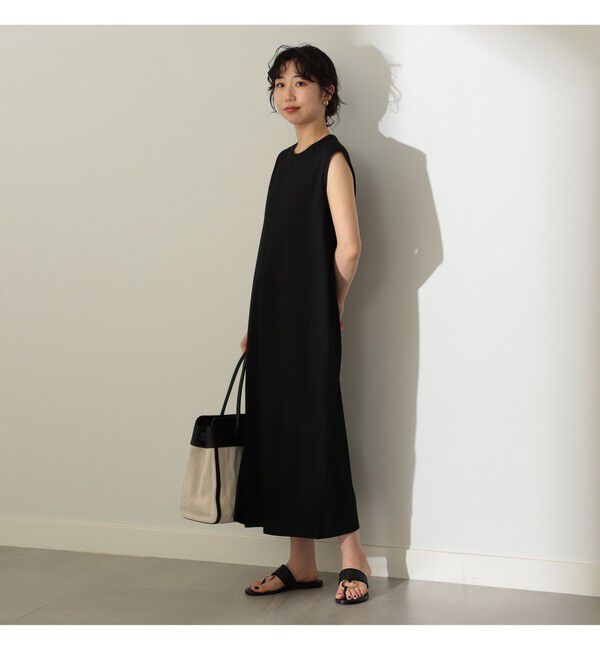 Demi-Luxe BEAMS 「ATON / スビン ノースリーブドレス」|ワンピース|