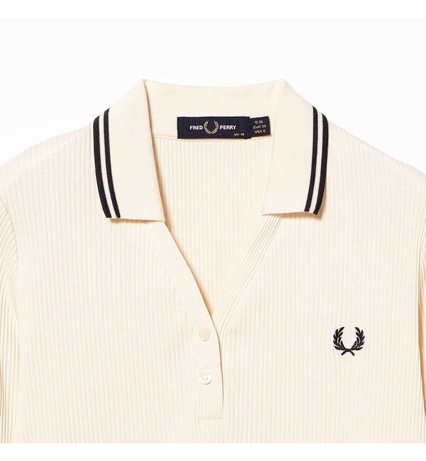 Ray BEAMS 「【別注】FRED PERRY / リブ ポロシャツ」|ポロシャツ|