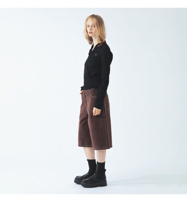Ray BEAMS 「【別注】FRED PERRY / リブ ポロシャツ」|ポロシャツ|