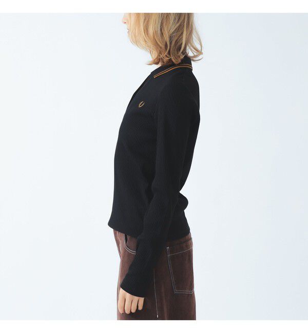 Ray BEAMS 「【別注】FRED PERRY / リブ ポロシャツ」|ポロシャツ|