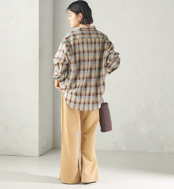 SHIPS for women「《予約》SHIPS NINE CASE:〈洗濯機可能〉チェック シャツ」|シャツ・ブラウス|