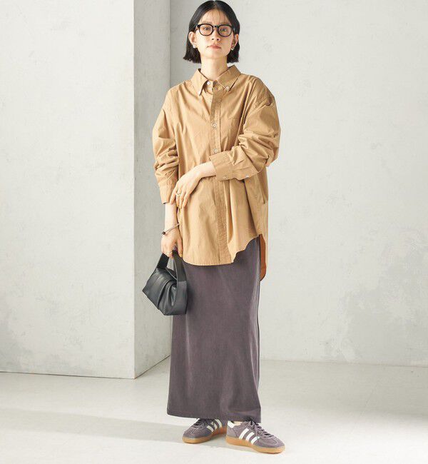 SHIPS for women「SHIPS NINE CASE:〈洗濯機可能〉製品染め シャツ」|シャツ・ブラウス|