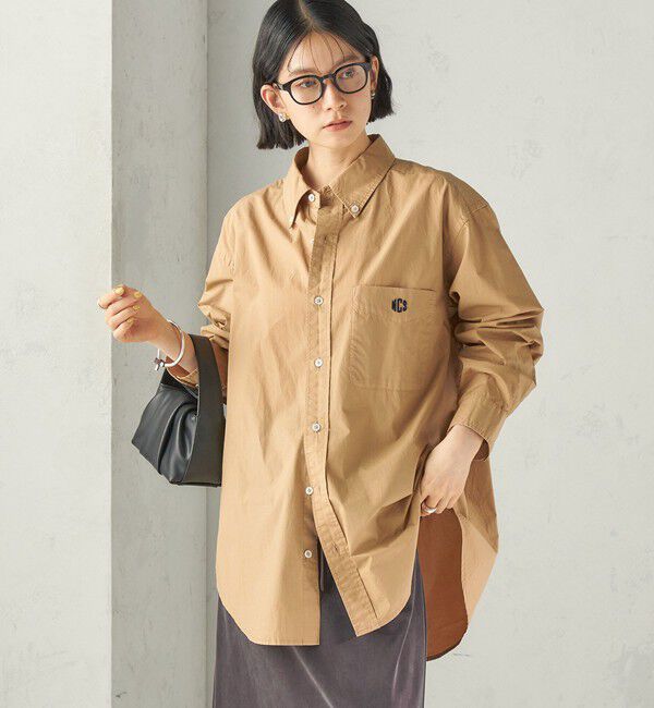 SHIPS for women「SHIPS NINE CASE:〈洗濯機可能〉製品染め シャツ」|シャツ・ブラウス|