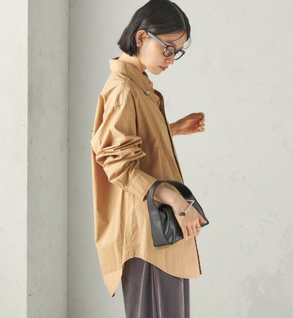 SHIPS for women「SHIPS NINE CASE:〈洗濯機可能〉製品染め シャツ」|シャツ・ブラウス|