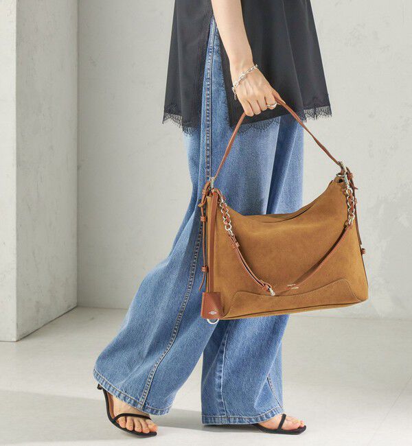 SHIPS for women「《予約》【WEB限定】George Cinq: HOHO BAG（M）」|ショルダー・メッセンジャー|キャメル