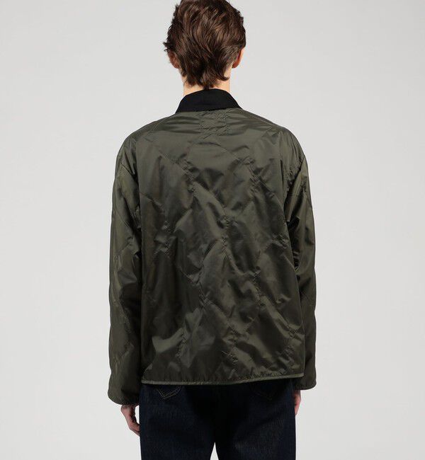 TOMORROWLAND MENS「【別注】LAVENHAM UNWADDED TEYNHAM ポリエステル ジップブルゾン」|ブルゾン・スタジャン|