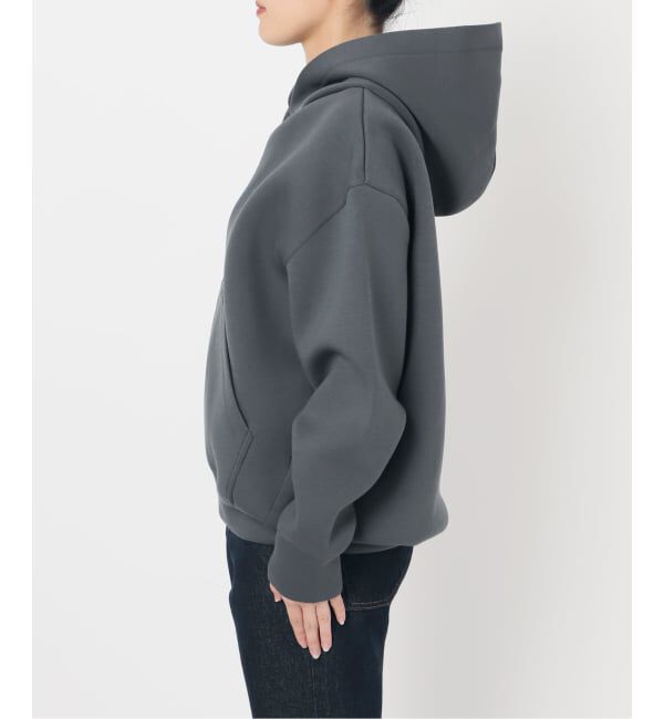 SLOBE IENA「《店舗・WEB限定カラー有り/シルバージップ/追加》ボリュームジップアップフーディー」|パーカー|