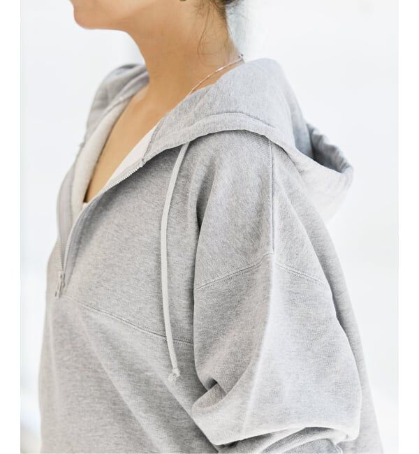 IENA LA BOUCLE「《予約》IENA LA BOUCLE ピグメントバイオジップパーカー」|パーカー|
