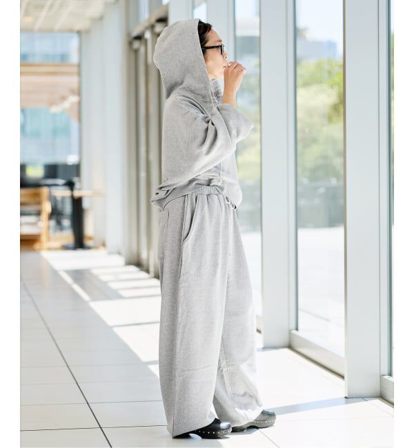 IENA LA BOUCLE「《予約》IENA LA BOUCLE ピグメントバイオジップパーカー」|パーカー|