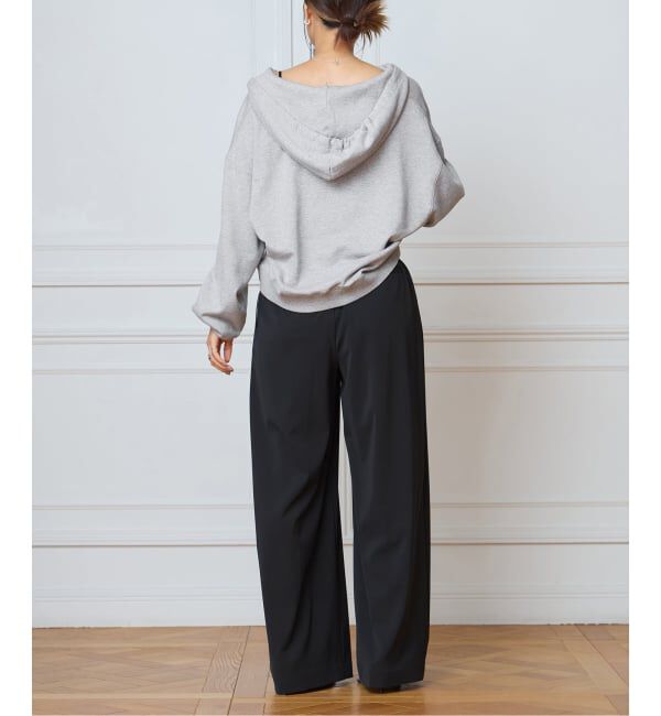 IENA LA BOUCLE「《予約》IENA LA BOUCLE ピグメントバイオジップパーカー」|パーカー|