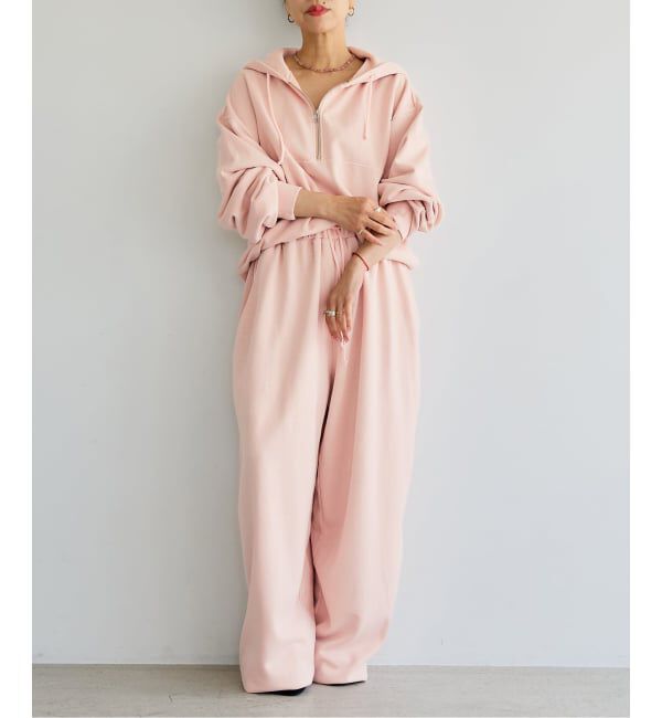 IENA LA BOUCLE「《予約》IENA LA BOUCLE ピグメントバイオジップパーカー」|パーカー|