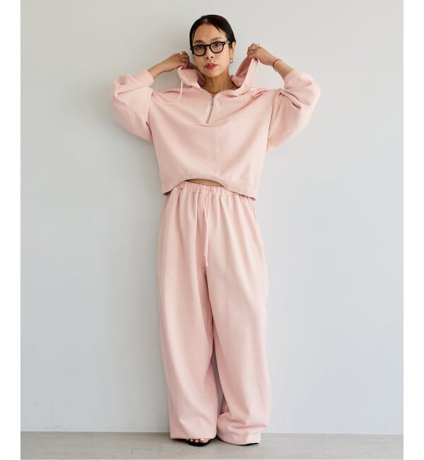 IENA LA BOUCLE「《予約》IENA LA BOUCLE ピグメントバイオジップパーカー」|パーカー|