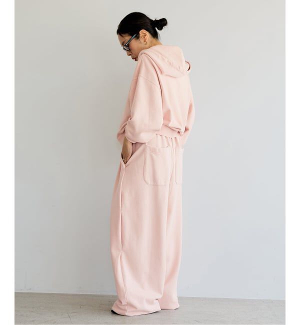 IENA LA BOUCLE「《予約》IENA LA BOUCLE ピグメントバイオジップパーカー」|パーカー|