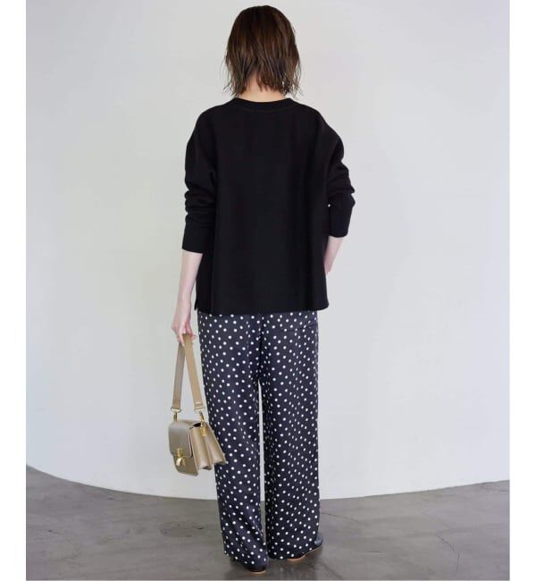 SLOBE IENA「《WEB限定/3サイズ展開/追加》プリントサテンイージーパンツ」|その他|