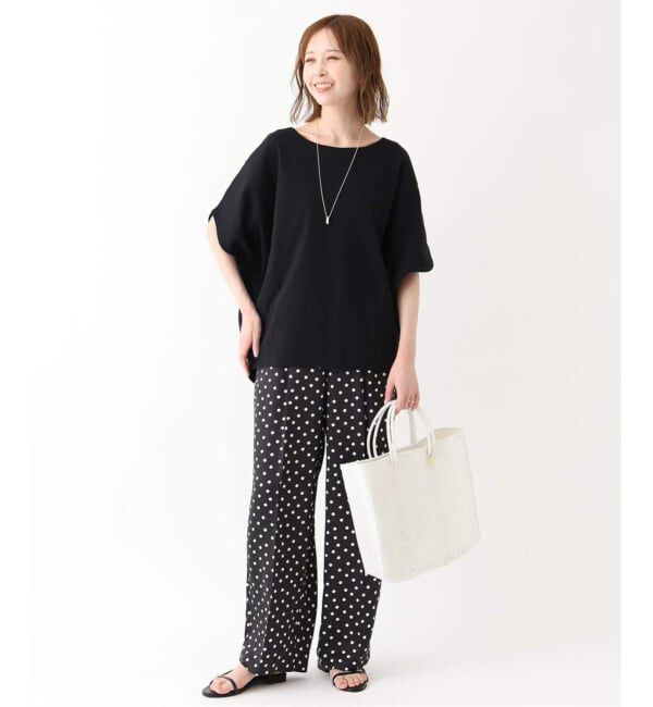 SLOBE IENA「《WEB限定/3サイズ展開/追加》プリントサテンイージーパンツ」|その他|