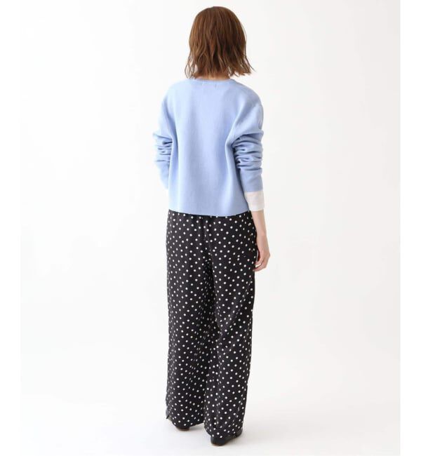 SLOBE IENA「《WEB限定/3サイズ展開/追加》プリントサテンイージーパンツ」|その他|