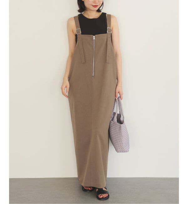 SLOBE IENA「《追加予約》UNIVERSAL OVERALL SLOBE別注 ジャンパースカート」|ワンピース|