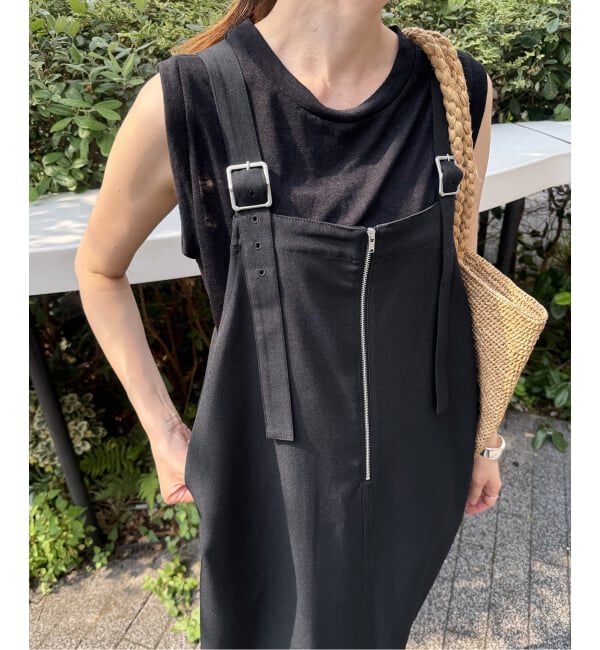 SLOBE IENA「《追加予約》UNIVERSAL OVERALL SLOBE別注 ジャンパースカート」|ワンピース|