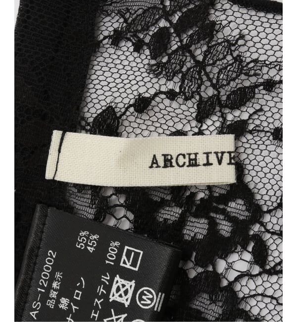 SLOBE IENA「ARCHIVE STANCE/アーカイブスタンス マルチウェイレースストール LACE MANY WAY STOLE」|その他|