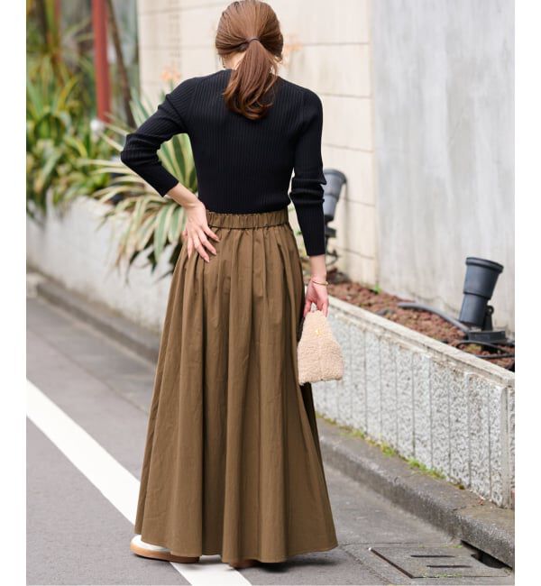 JOURNAL STANDARD relume「《WEB限定追加》ギャザーフレアスカート」|スカート|