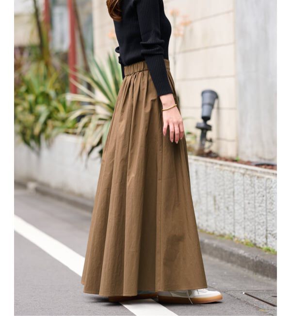 JOURNAL STANDARD relume「《WEB限定追加》ギャザーフレアスカート」|スカート|