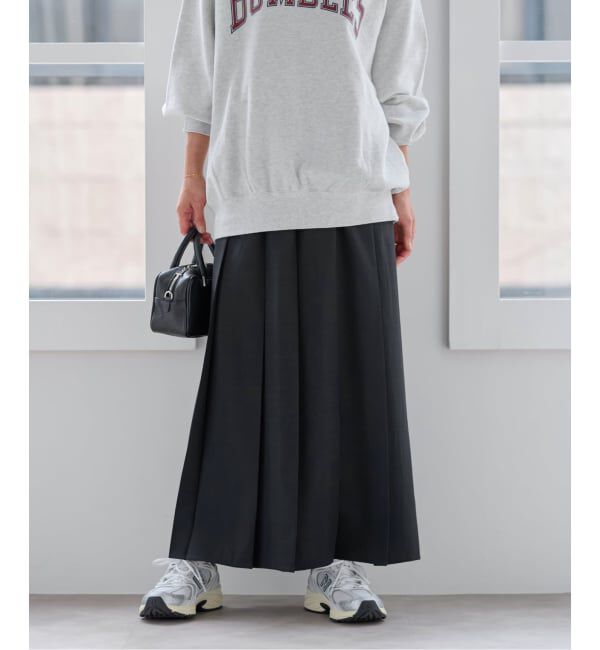 JOURNAL STANDARD relume「《追加》ワイドプリーツイージースカート」|スカート|