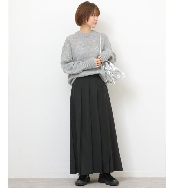 JOURNAL STANDARD relume「《追加》ワイドプリーツイージースカート」|スカート|