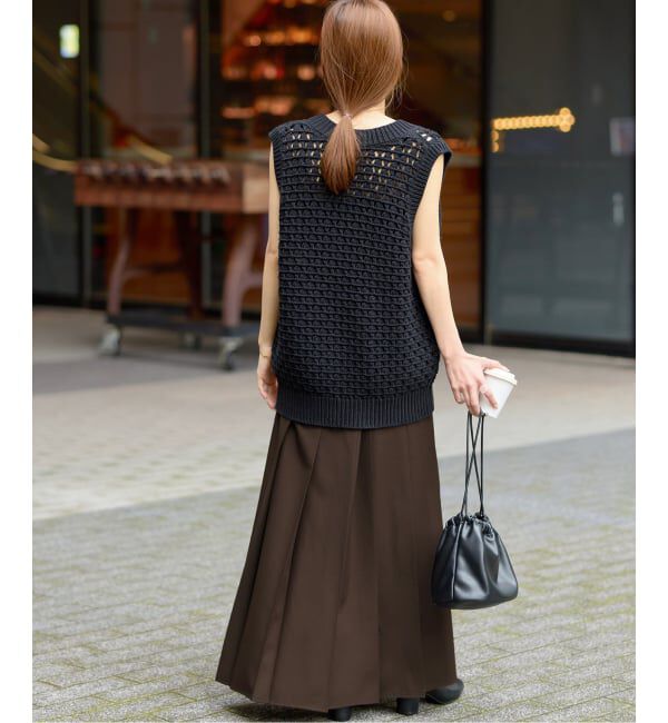 JOURNAL STANDARD relume「《追加》ワイドプリーツイージースカート」|スカート|