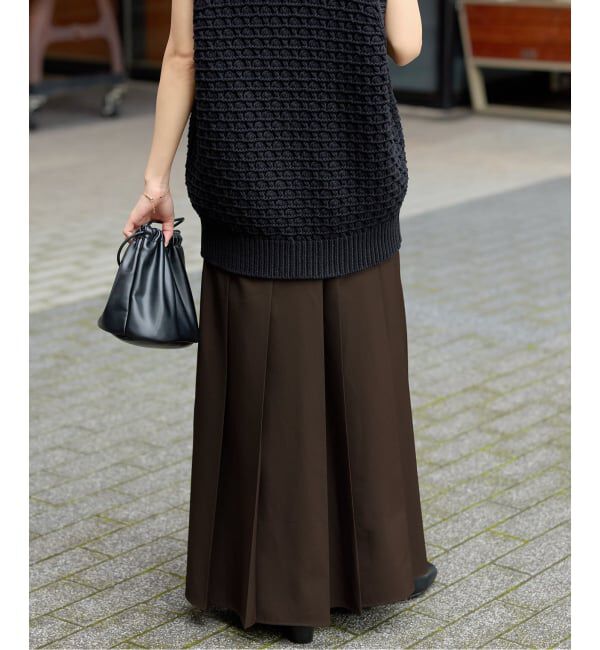 JOURNAL STANDARD relume「《追加》ワイドプリーツイージースカート」|スカート|