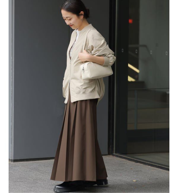 JOURNAL STANDARD relume「《追加》ワイドプリーツイージースカート」|スカート|