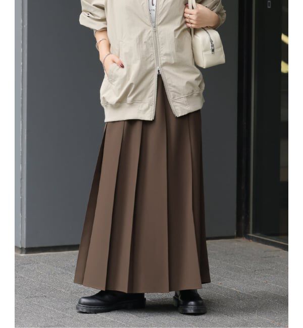 JOURNAL STANDARD relume「《追加》ワイドプリーツイージースカート」|スカート|