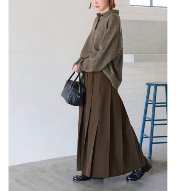JOURNAL STANDARD relume「《追加》ワイドプリーツイージースカート」|スカート|