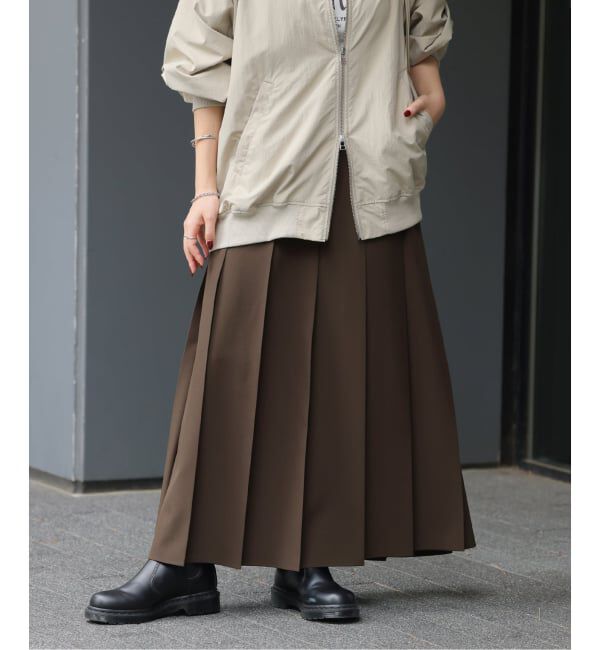 JOURNAL STANDARD relume「《追加》ワイドプリーツイージースカート」|スカート|