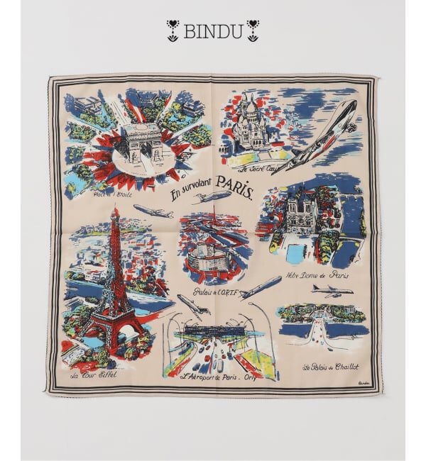 JOURNAL STANDARD relume「BINDU / ビンドゥー 64 &times; 64 スカーフ」|バンダナ・スカーフ|