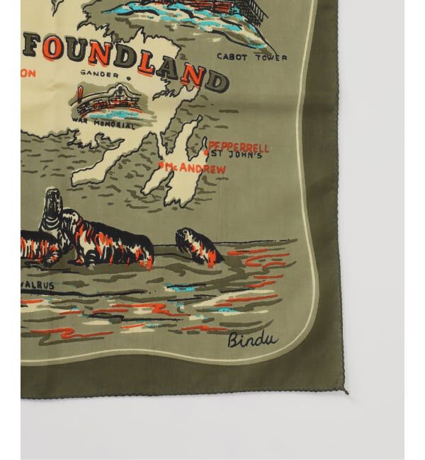 JOURNAL STANDARD relume「BINDU / ビンドゥー 100 &times; 100 スカーフ」|バンダナ・スカーフ|