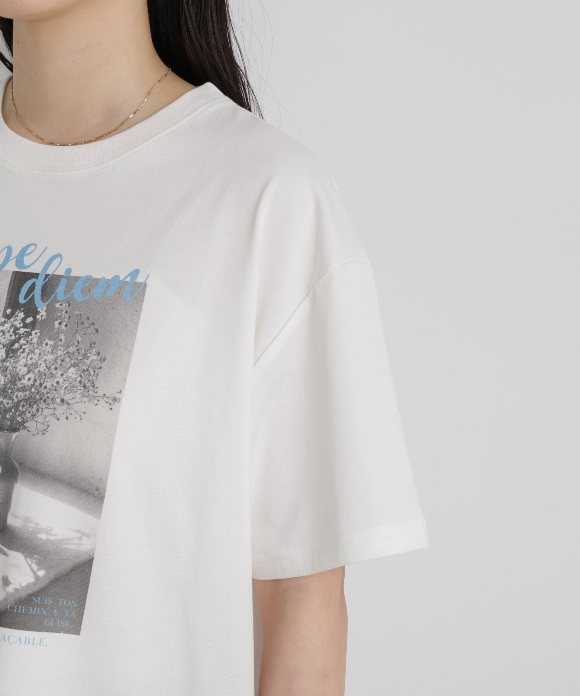NANO universe「MINERALTEX(TM)フォトプリントTシャツ」|Tシャツ・カットソー|