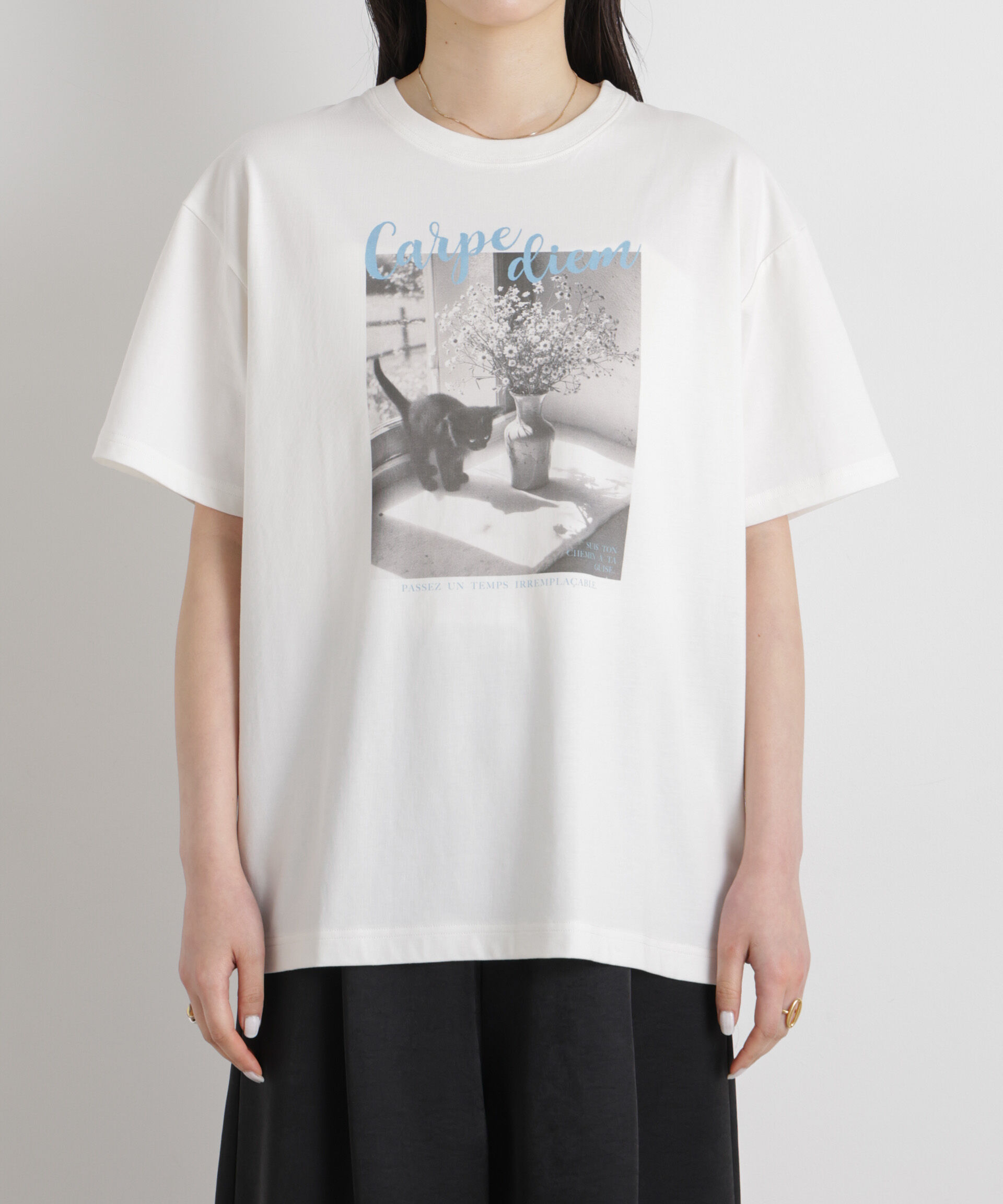 NANO universe「MINERALTEX(TM)フォトプリントTシャツ」|Tシャツ・カットソー|