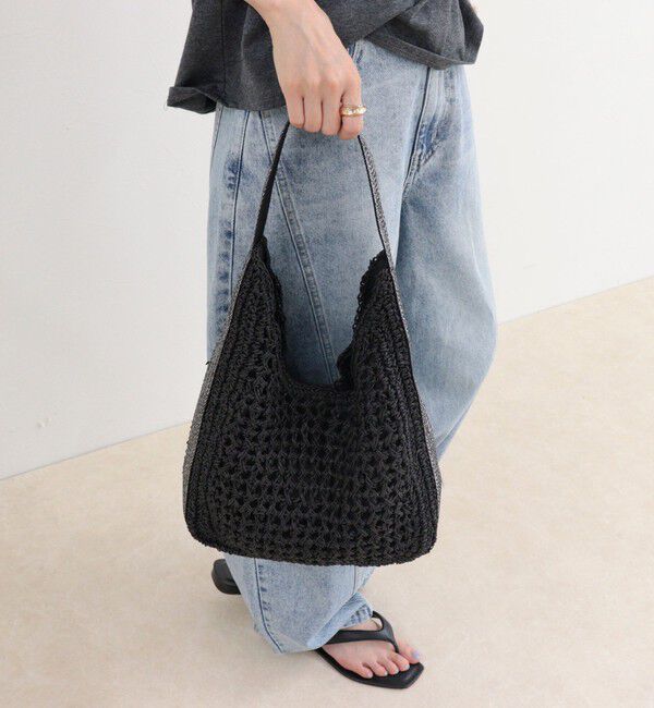 fredy emue「【Cachellie/カシェリエ】ペーパーラメテープワンハンドルバッグ」|ショルダー・メッセンジャー|