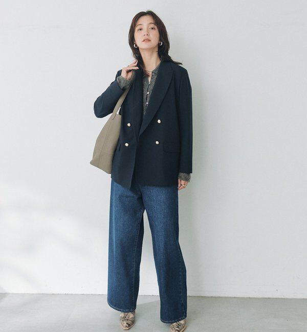  「メッシュパターンポロニット」|カーディガン|