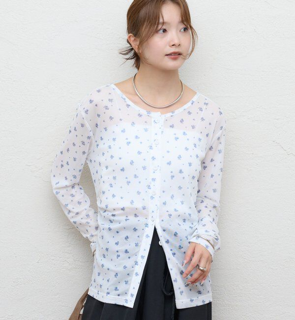  「フラワーチュール2WAYロンT」|Tシャツ・カットソー|