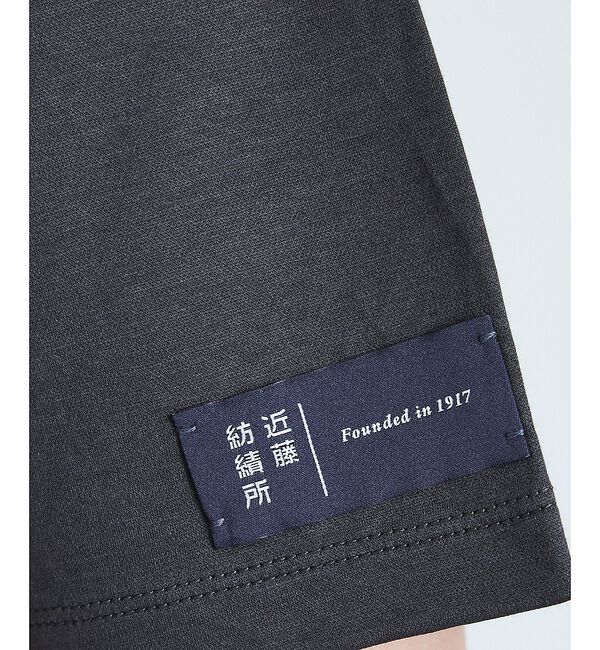 ABAHOUSE「【近藤紡績所】ARMONICOS クルーネックTシャツ / 半永久光沢」|Tシャツ・カットソー|