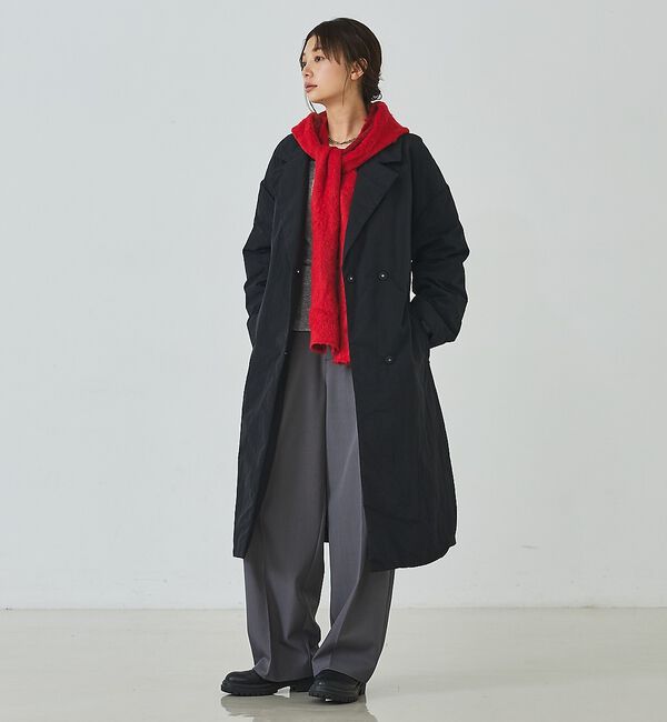 abahouse mavie「中綿チェスターロングコート【予約】」|その他|
