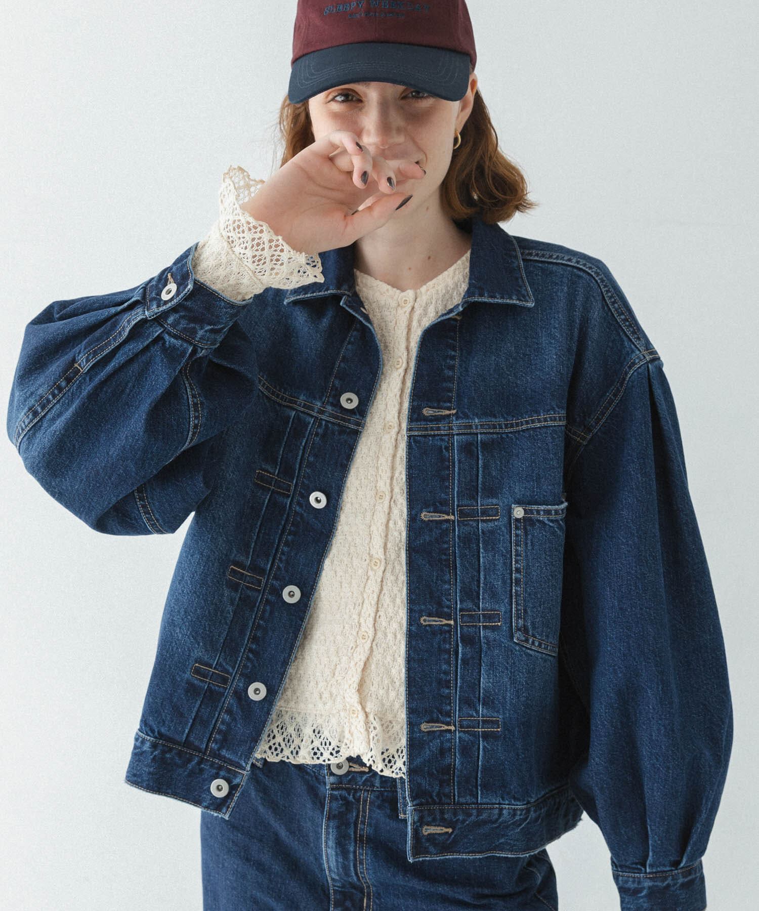 Sonny Label 「バルーンスリーブデニムジャケット」|デニムジャケット|