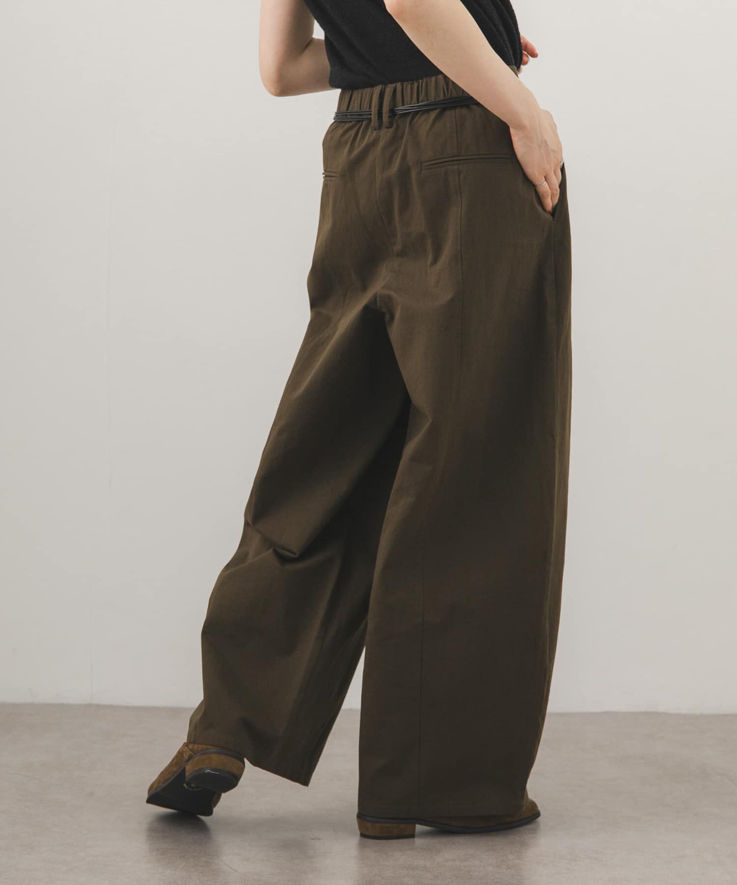  「ベルトSETオーバルパンツ」|その他|