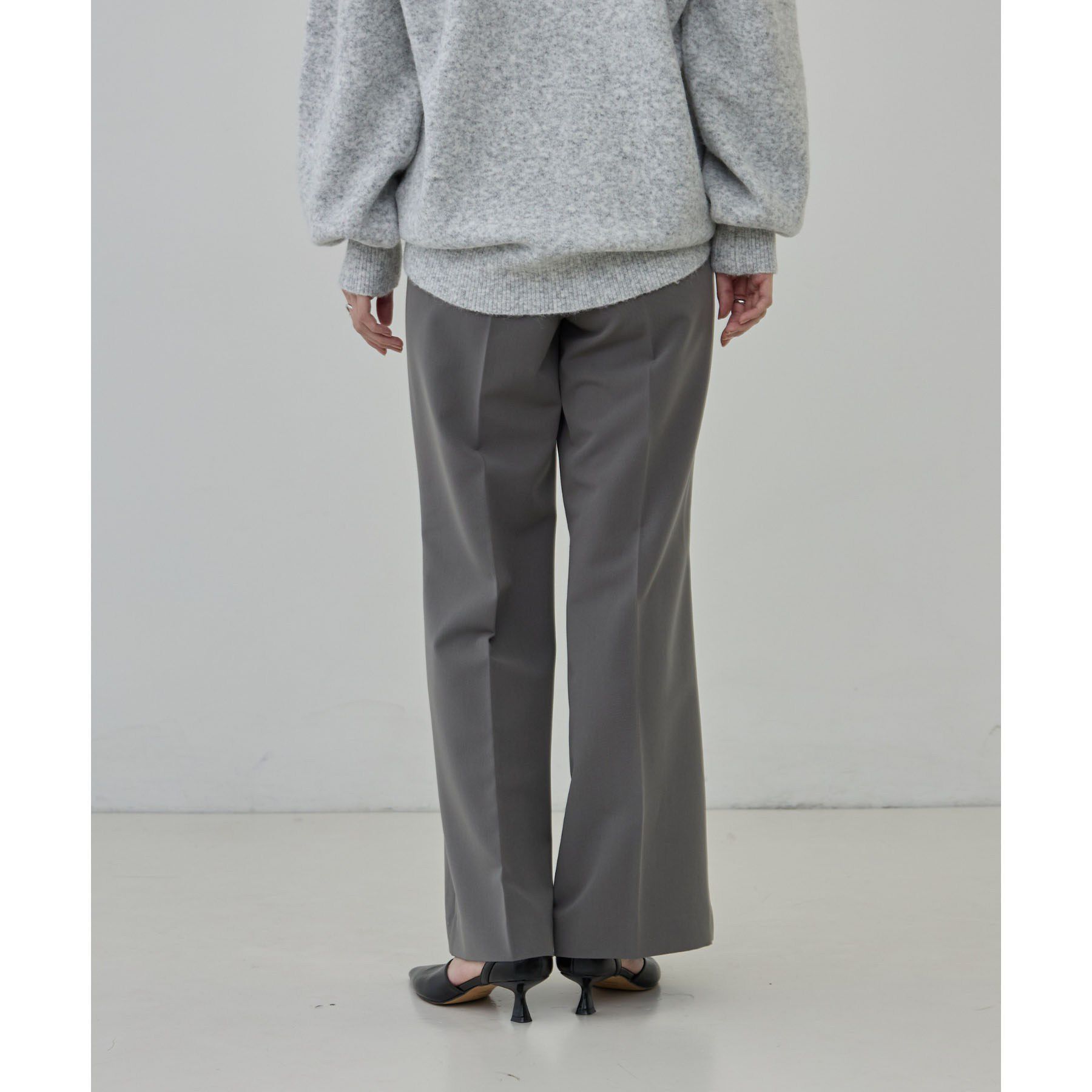 GALLEST「Comfy Set Up｜イージーストレートフレアパンツ【セットアップ対応／通勤／カセット服】」|その他|