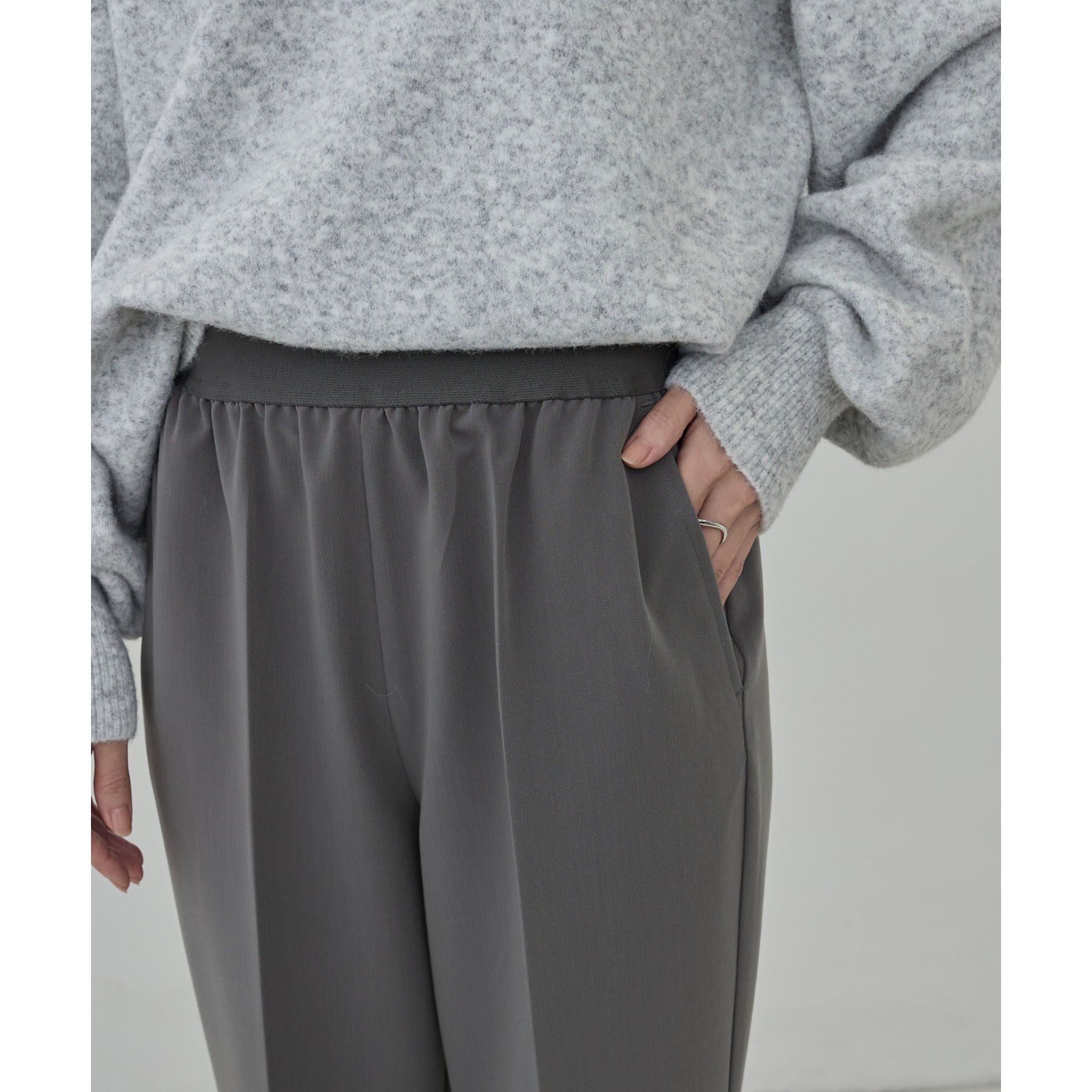 GALLEST「Comfy Set Up｜イージーストレートフレアパンツ【セットアップ対応／通勤／カセット服】」|その他|