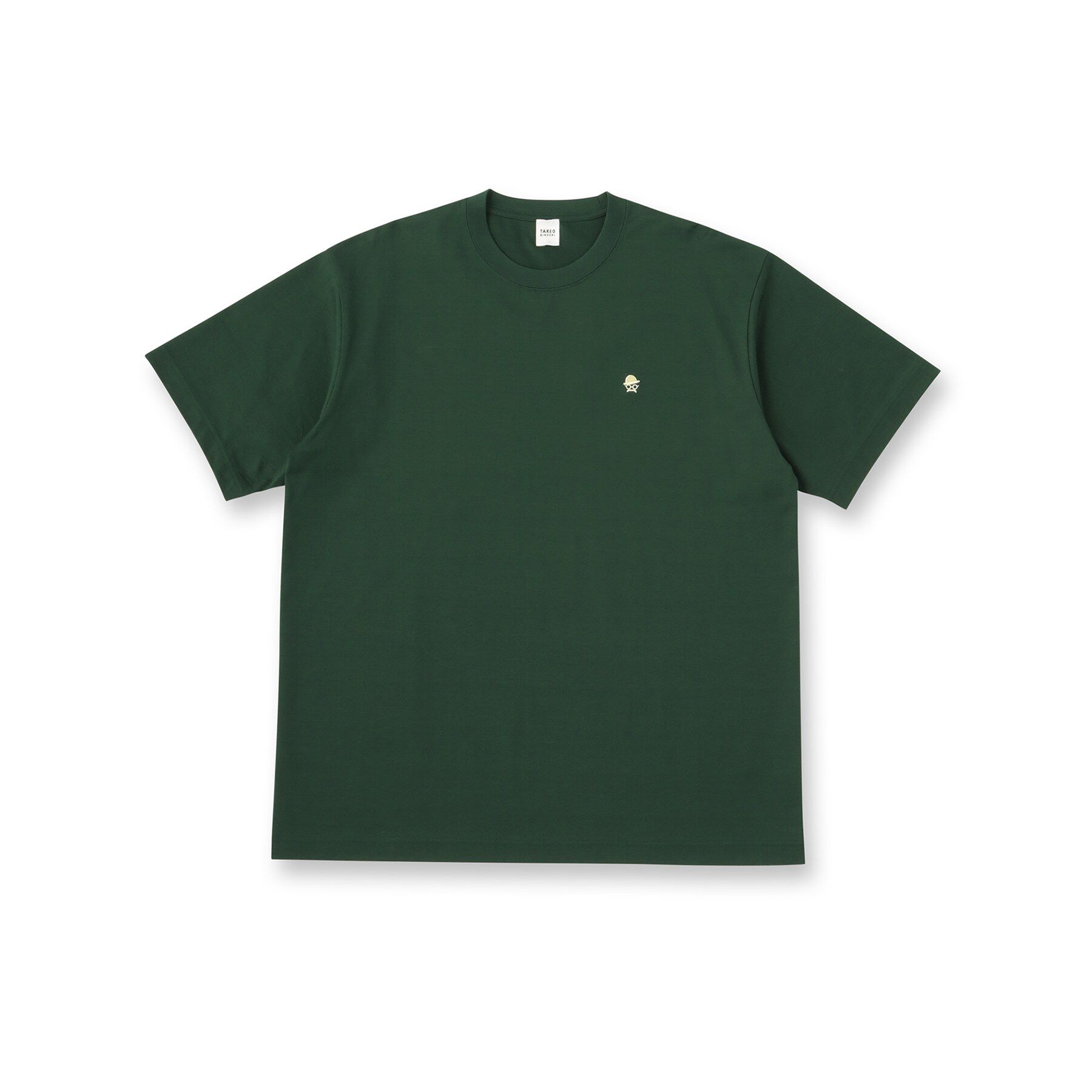 TAKEO KIKUCHI「【日本製】ワンポイント刺繍 半袖Tシャツ」|Tシャツ・カットソー|