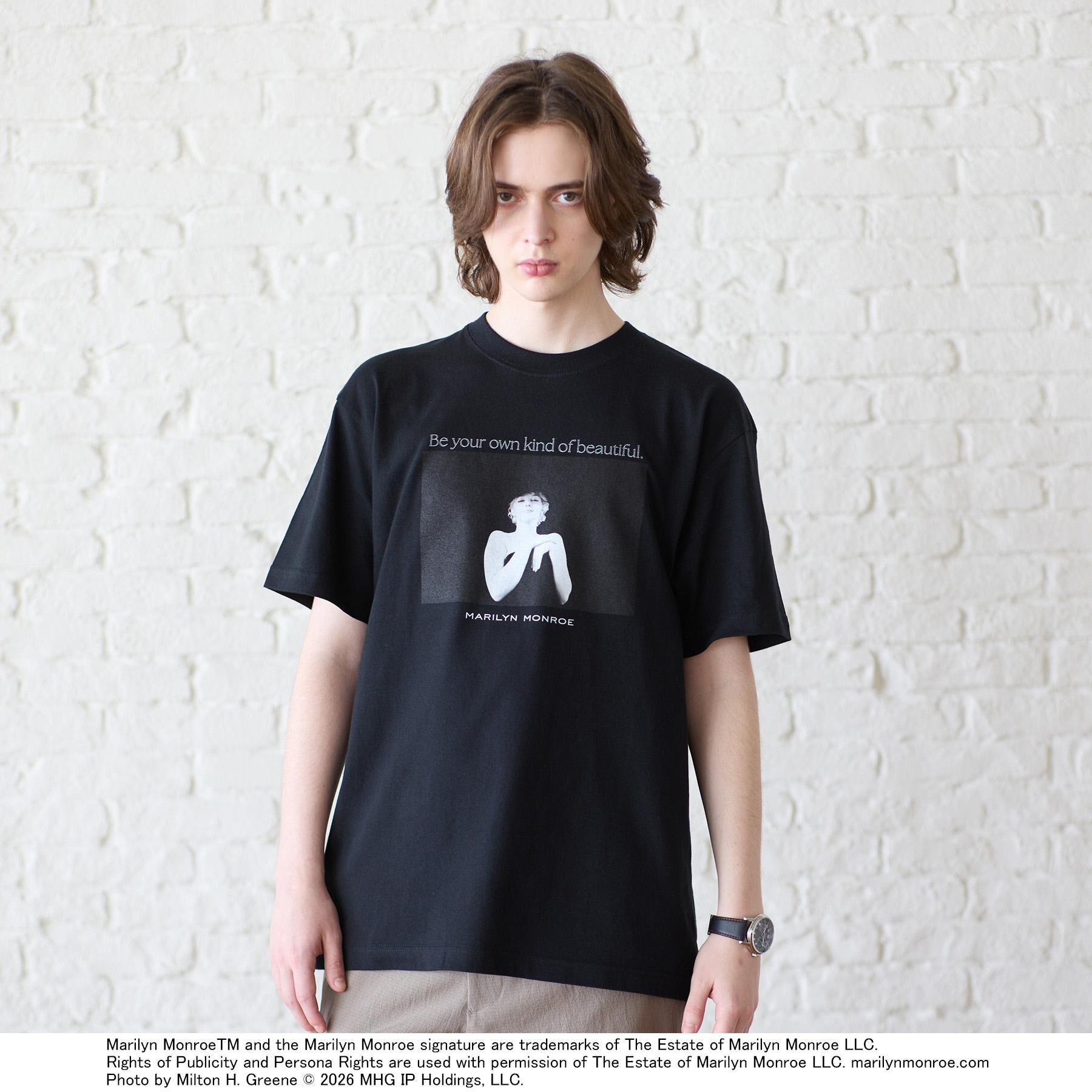 TAKEO KIKUCHI「【別注】マリリン・モンロー/フォトTシャツ」|Tシャツ・カットソー|