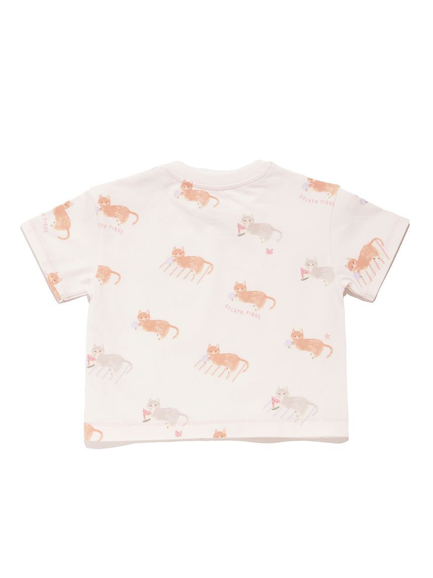 GELATO PIQUE KIDS & BABY「【BABY】シーサイドキャット柄半袖Tシャツ」|その他ベビーウェア|